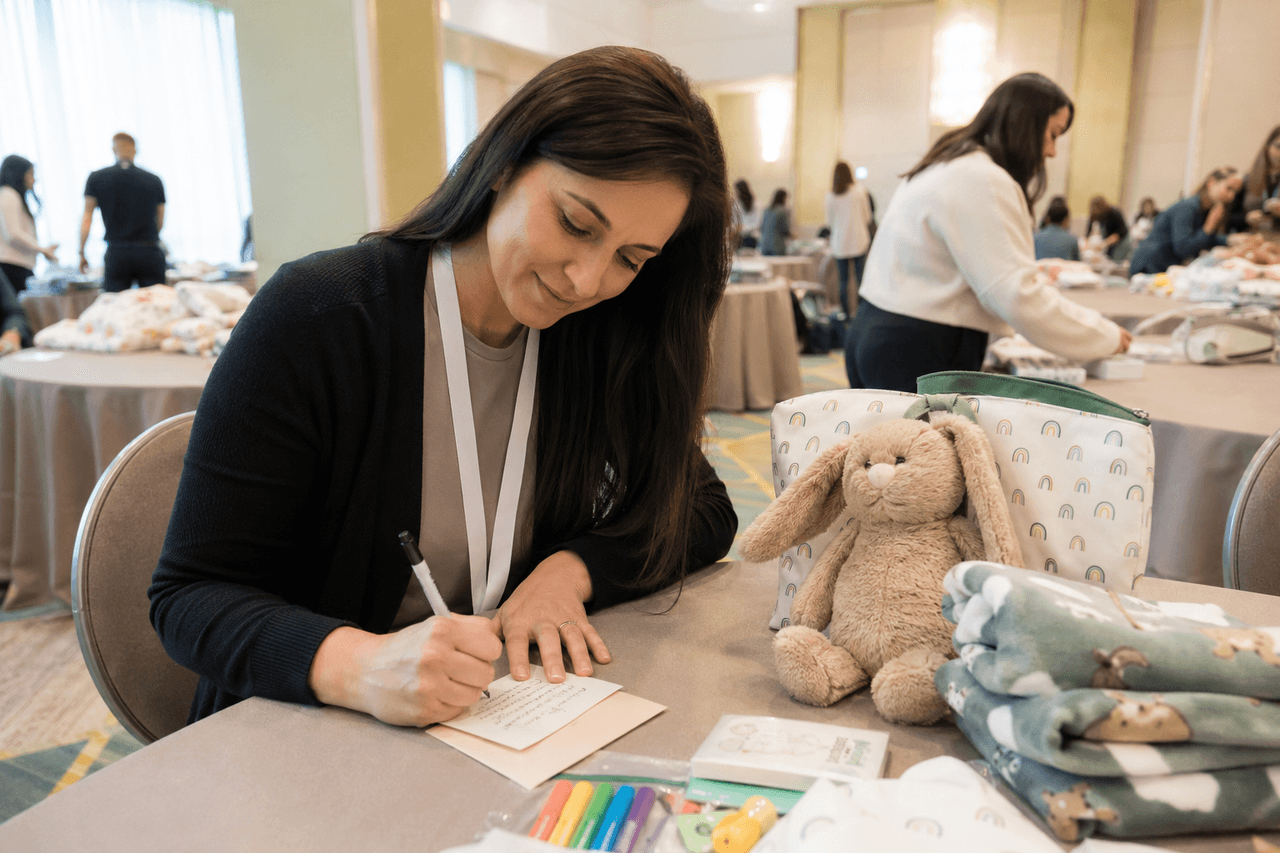 Mission Comfort Note — Operation You Matter team building with Building Teams